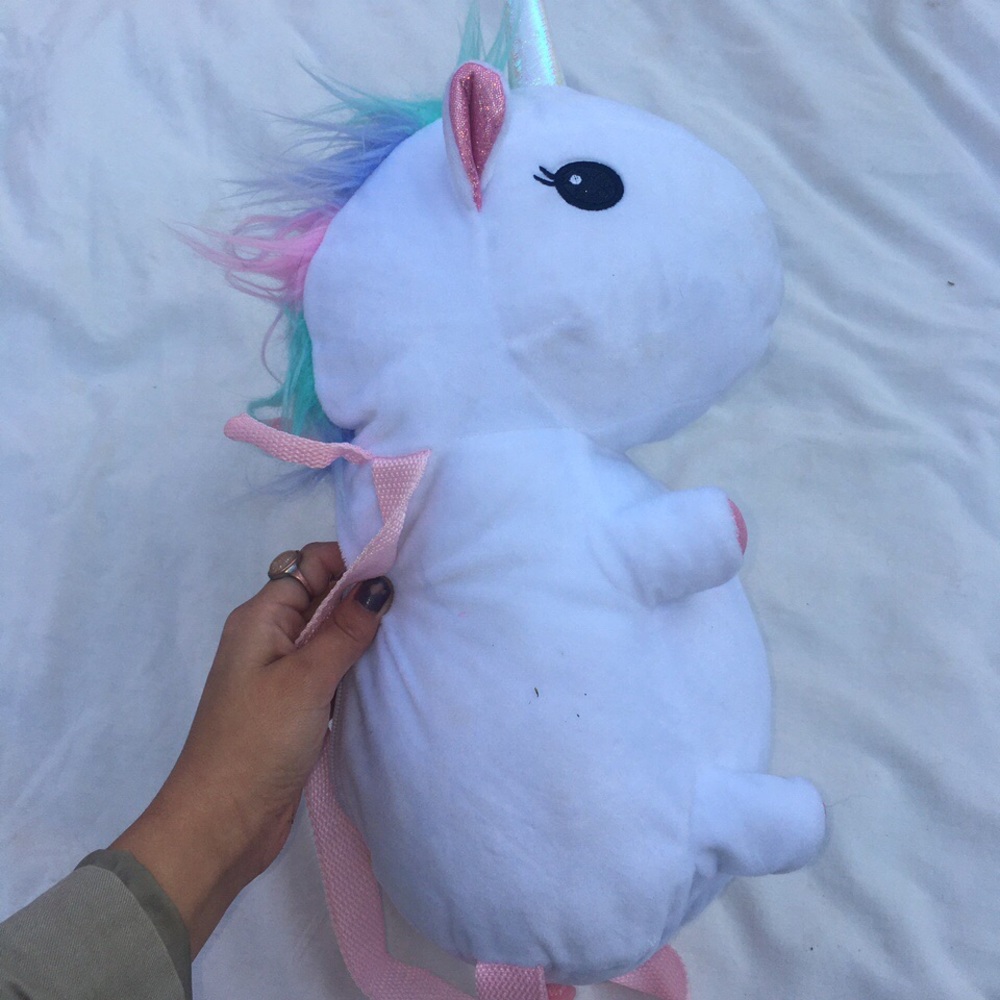 y2k unicorn animal backpack